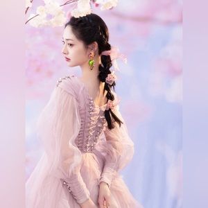 NWT Zimmermann off shoulder purple tulle dress. Size AUS 0 fits US4